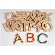 29 Grossbuchstaben mit allen Sinnen erfahren -Freiarbeitsmaterial zu Buchstaben für Kinder ab 4 Jahren