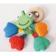 Frecher Frosch mit Beissring,  Baby-Spielzeug