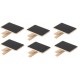 Holztäfelchen, 6-er Set, inkl. Kreide