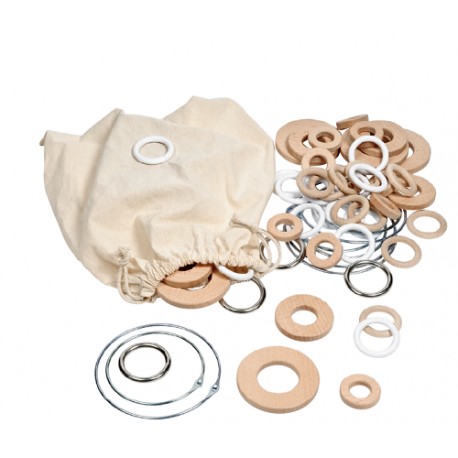 Ring-Set ab 12 Monaten, Sinnesmaterial