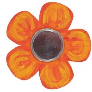 Blume, Teelichthalter zum Selbstgestalten