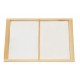 Feinmotorik Tablett 2 Felder, 24 x 34 cm ab 15 M+