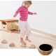 Holzhalbkugel 1 Stück- Bodenmaterial - Balancieren