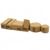 Starter Set- Die Unterschiedlichen - 28 Stk. Kork-Bauelemente ab 24 M.