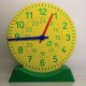 Lernuhr mit Standfuss, D 27 cm