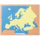 Kommode Europa, Erlernen der Landesnamen, der Hauptstädte und der Flaggen ab 5 Jahren