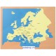 Kommode Europa, Erlernen der Landesnamen, der Hauptstädte und der Flaggen ab 5 Jahren