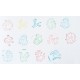 Stempel Wilde Tiere,1 Set 12 Stück,  D2cm,  H3 cm