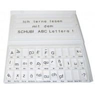 Schüler-Lesekasten mit 350 Buchstaben, für 6-9 Jahre