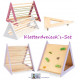 Kletterdreieck`s Set wandelbar, für Kinder unter 3 Jahren