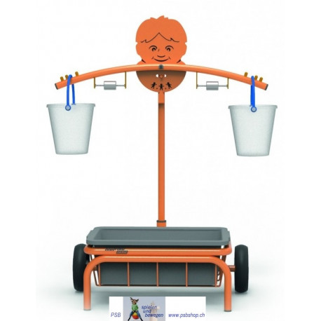 Waage -  Mobile Waage  für Experimente ab 4-jährig
