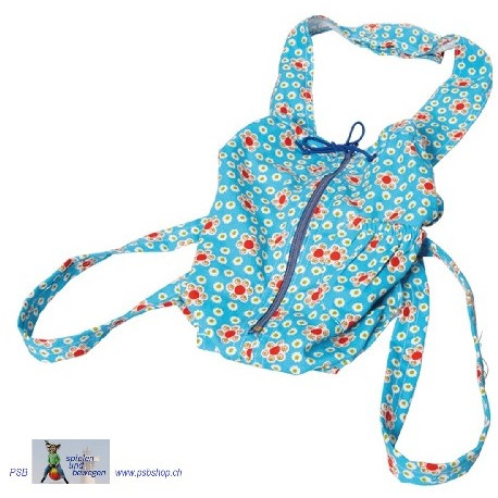 Puppentragesack, blau