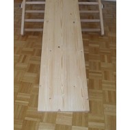 Rutschbrett breit, L120 cm, Rutschbrett breit L120 cm, - einseitig einhängbar