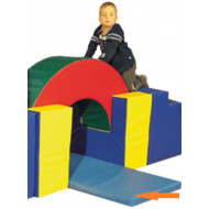 Sportline Turnmatte klein 160 x 60 x 6 cm geeignet auch für Kinderkrippen und Kitas