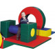 Sportline Quader mit Loch 60 x 60 x 30 cm zum Turnen, Krabbeln-u3-, Balancieren und Bewegen.