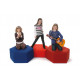 Sechseck-Element in Kindergrösse D 90 H 27 cm, qualität Kunstleder
