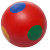Kugel rot gepunktet D 45 mm