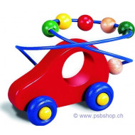 Roter Flitzer mit Motorikschleife - Greifling