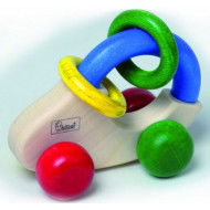 Greif-Car Baby-Spielzeug zum Tasten, Rasseln und Greifen