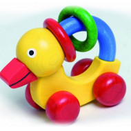 Greif-Ente zum Greifen, Beissen und Schütteln, 10x10x6cm