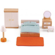 Schlafzimmer-Puppenhaus Möbel-Set