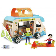 Abenteuer-Van - Wohnmobil mit Puppen und Zubehör