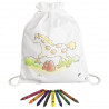 Rucksack Pferd zum Anmalen