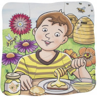 Honig - Lagen-Puzzle 28 Teile ab 4-jährig