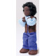 Herr Ebenholz  Größe 14cm - Waldorfpuppe