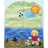 Fussballspieler, Kinder-Kleidersack, Aufbewahrung