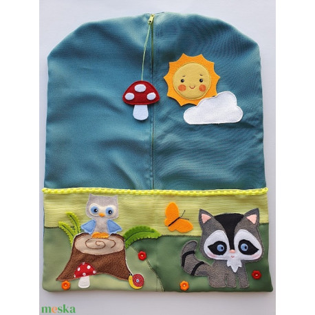 Waschbär, Kinder-Kleidersack, Aufbewahrung