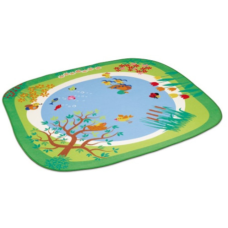 Teich, Teppich für Spielecke u. Kinderzimmer D 165cm