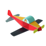 Flugzeug,  Papier Spielzeug, Bausätze