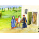 Josef, Maria und Jesus müssen fliehen. Kamishibai Bildkartenset