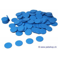 Spielchips - 1 Set 100 Stück, blau