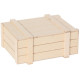 Holzkistchen natur 23x17x9 cm