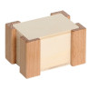 Kistchen 7,5x5,2x4,3cm mit Buchenholz Eckleisten