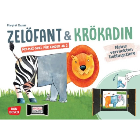 Zelöfant und Krökadin, Meine verrückten Lieblingstiere. Kamishibai Bildkartenset