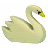 Schwan, schwimmend Holztier