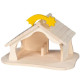 Geeignet als Puppenhaus, Bauernhof, Weihnachtskrippe