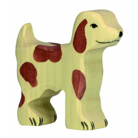Hofhund Klein, Holzfigur
