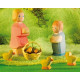 Küken hell, Holzfigur zum Spielen
