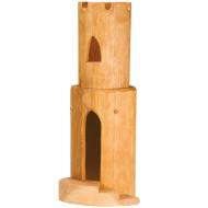 Rundturm 2-tlg. m. Treppe, Märchen-Spielwelt