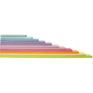 Bauplatten pastell, 11 Teile, Freispiel