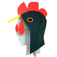 Hahn - Kopfbedeckung zum Rollenspiel