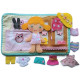 Anziehpuppe, Textil-Spielbuch mit Puppe und 12 Kleidungsstücken