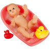 Badewanne pink, Badespaß für Puppeneltern