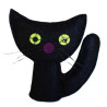Katze, Fingerpuppe aus Filz