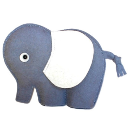 Elefant, Fingerpuppe aus Filz