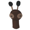 Ameise, Fingerpuppe aus Filz